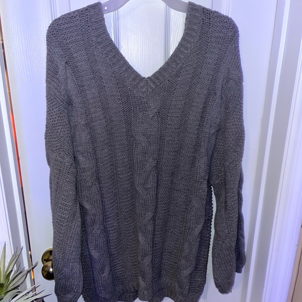 Grey sweater